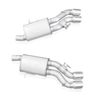 Stainless Works 2016-18 Cadillac CTS-V Sedan Axleback System Dual-Mode Turbo Mufflers 4in Tips - Exhaust &