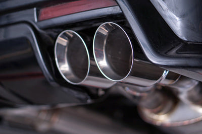 Stainless Works 2016-18 Cadillac CTS-V Sedan Axleback System Dual-Mode Turbo Mufflers 4in Tips - Exhaust &