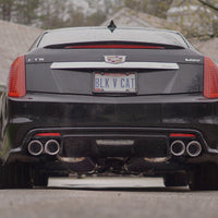 Stainless Works 2016-18 Cadillac CTS-V Sedan Catback System Resonated X-Pipe Dual-Mode Mufflers - Exhaust & Tips