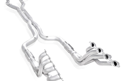 Stainless Works 2016-18 Cadillac CTS-V Sedan Headers 2in Primaries 3in Catted Leads Into X-Pipe - Exhaust Mufflers &