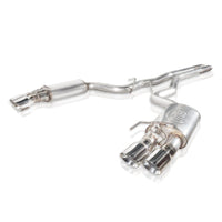 Stainless Works 2018 + Ford Mustang GT 3in Redline Series Catback H-Pipe w/Active Valves & Quad Tips - Exhaust Mufflers