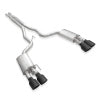 Stainless Works 2020 Ford GT500 Redline Catback X-Pipe Exhaust Factory Connect - Black Tips - Mufflers &