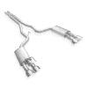 Stainless Works 2020 Ford GT500 Redline Catback X-Pipe Exhaust Factory Connect - Polished Tips - Mufflers &