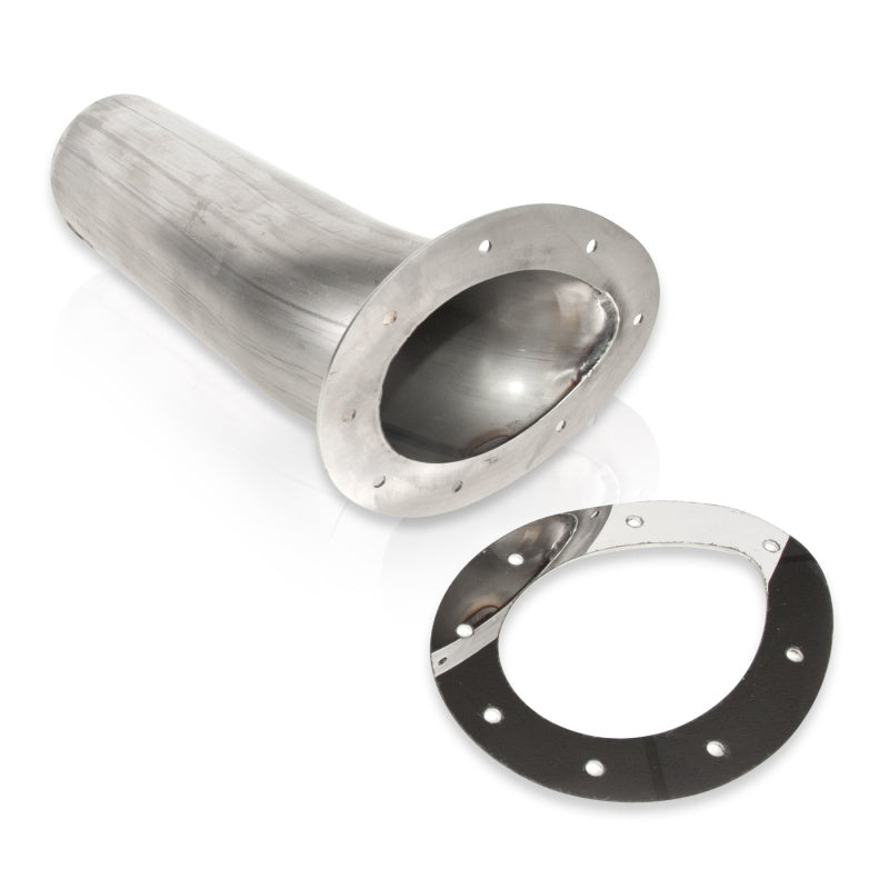 Stainless Works Teardrop Through-Body Tip (3.5in) - Exhaust Mufflers & Tips