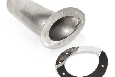Stainless Works Teardrop Through-Body Tip (3.5in) - Exhaust Mufflers & Tips