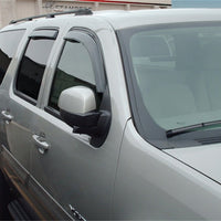 Stampede 16-21 Honda Civic Sedan Snap-Inz Sidewind Deflector 4pc - Smoke - Deflectors