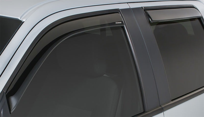 Stampede 16-21 Honda Civic Sedan Snap-Inz Sidewind Deflector 4pc - Smoke - Deflectors