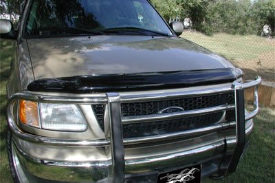 Stampede 1997-2003 Ford F-250 Vigilante Premium Hood Protector - Smoke - Deflectors