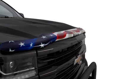 Stampede 2001-2002 Chevy Silverado 1500 Vigilante Premium Hood Protector - Flag - Deflectors