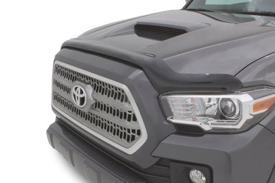 Stampede 2001-2004 Toyota Tacoma Vigilante Premium Hood Protector - Smoke - Deflectors