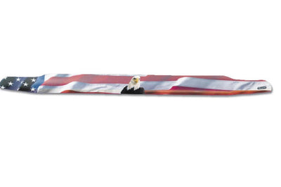 Stampede 2006-2008 Lincoln Mark LT Vigilante Premium Hood Protector - Flag - Deflectors