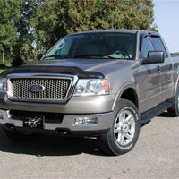 Stampede 2006-2008 Lincoln Mark LT Vigilante Premium Hood Protector - Smoke - Deflectors