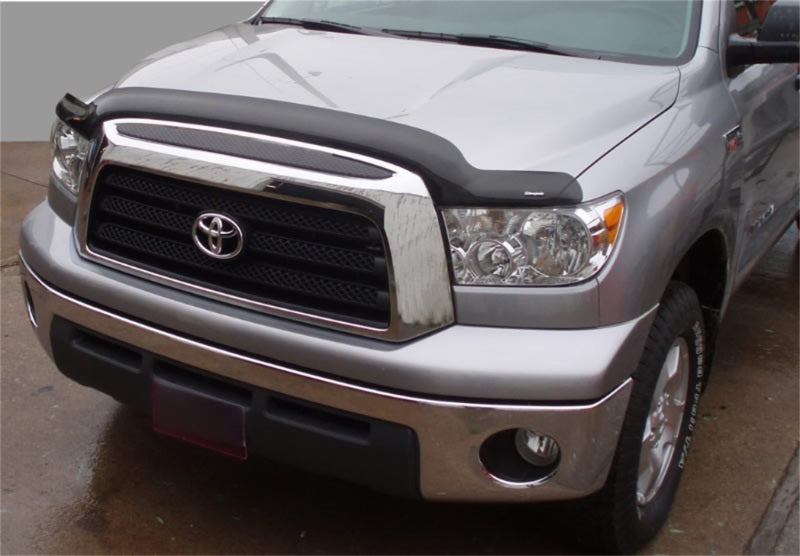 Stampede 2008-2019 Toyota Sequoia Vigilante Premium Hood Protector - Smoke - Deflectors