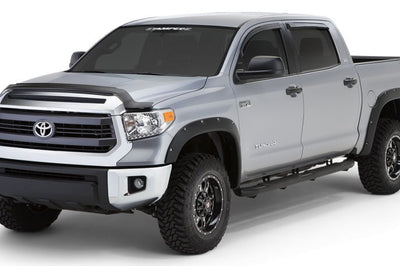 Stampede 2014-2019 Toyota Tundra Vigilante Premium Hood Protector - Smoke - Deflectors