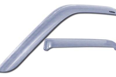 Stampede 2015-2019 Chevy Colorado Crew Cab Pickup Tape-Onz Sidewind Deflector 4pc - Chrome - Deflectors