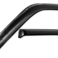 Stampede 2019 Chevy Silverado 1500 Crew Cab Pickup Snap-Inz Sidewind Deflector 4pc - Smoke - Deflectors