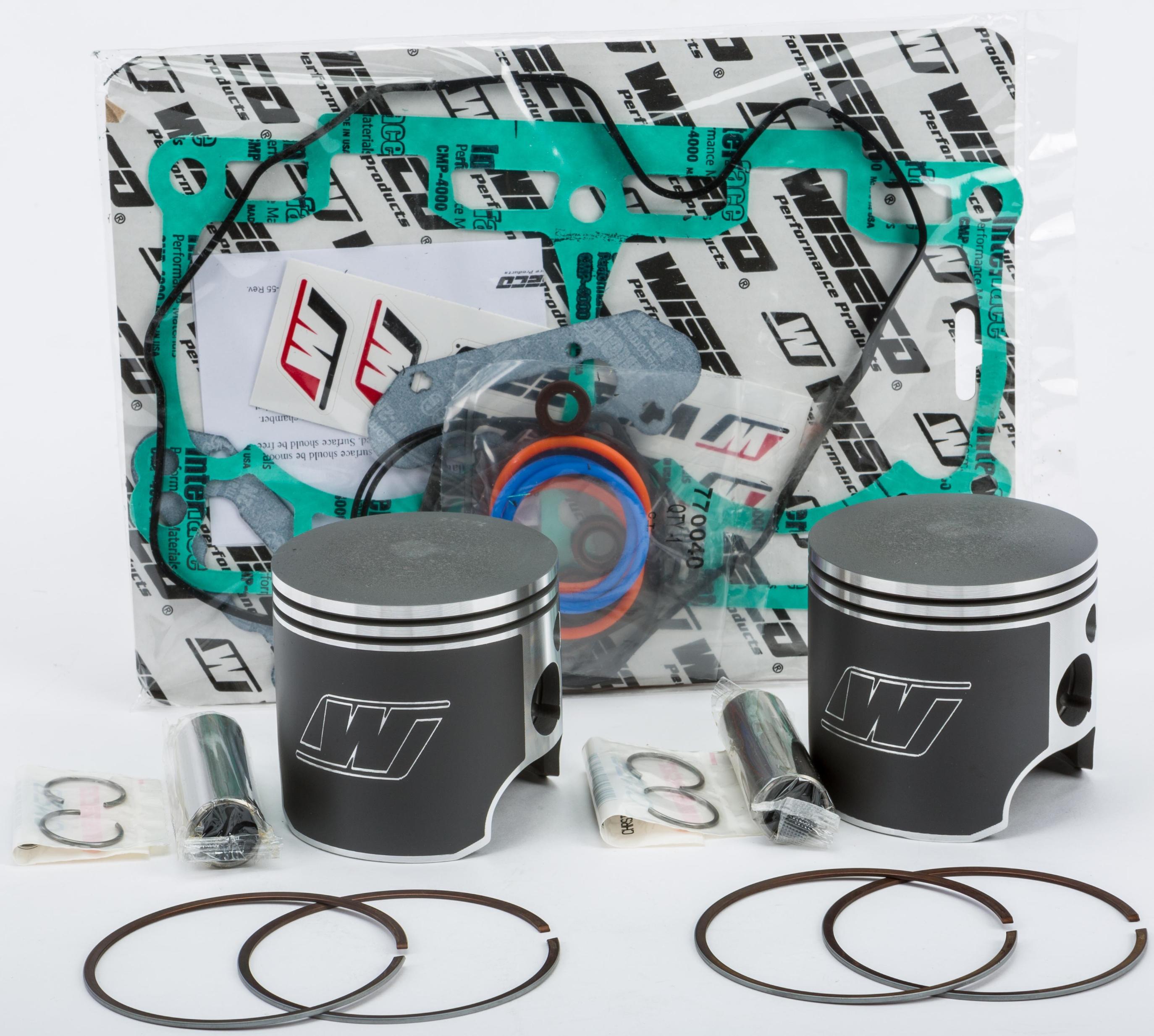 Wiseco Standard Bore S/m Piston Kit Dual Ring - Snowmobile Collection