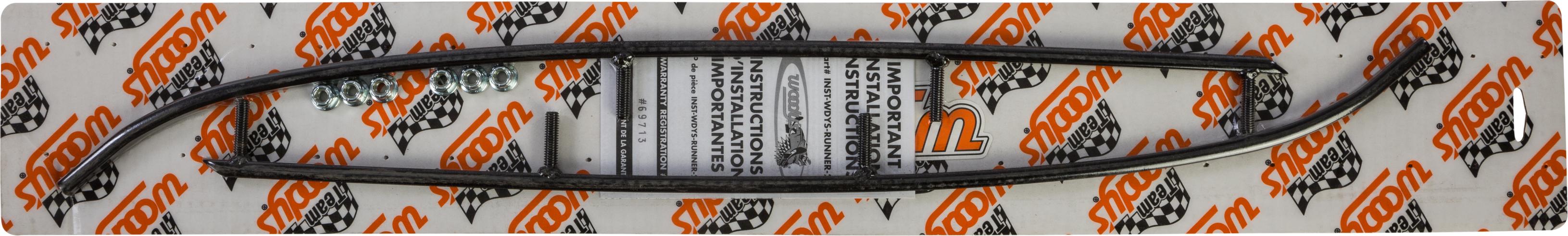 Woodys Standard Wear Bar Runners Pol - Snowmobile Collection