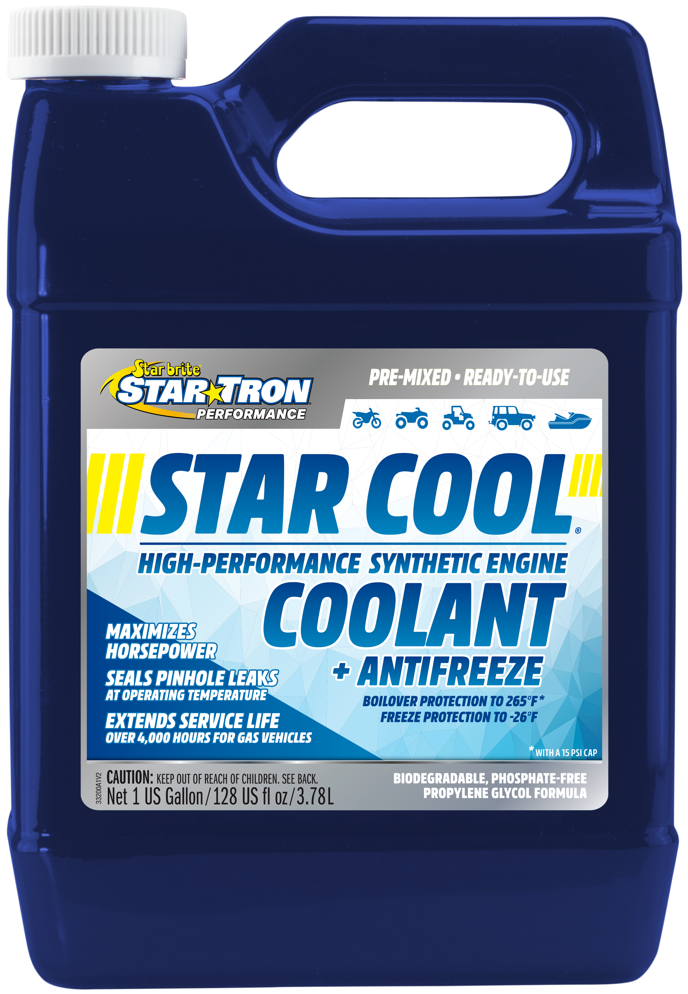 Star Brite Cool Synthetic Engine Coolant 64oz - Watercraft Collection