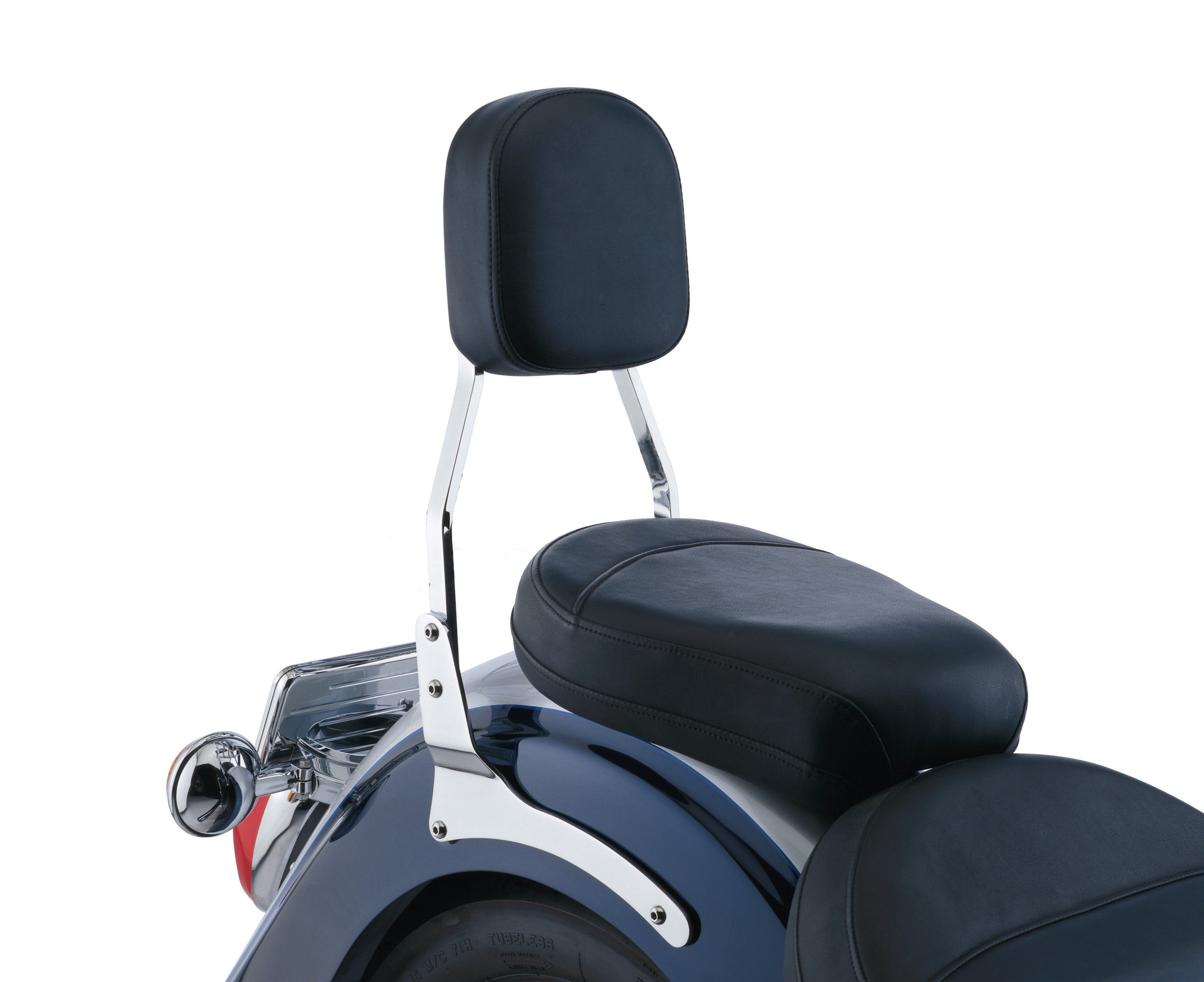 COBRA Std Sissy Bar W/Pad Chrome Suz Volusia 800/C50/M50 01 14