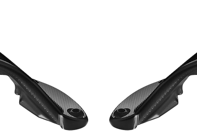 Rizoma Stealth Sport Mirror Black Pair Bmw - Street Collection