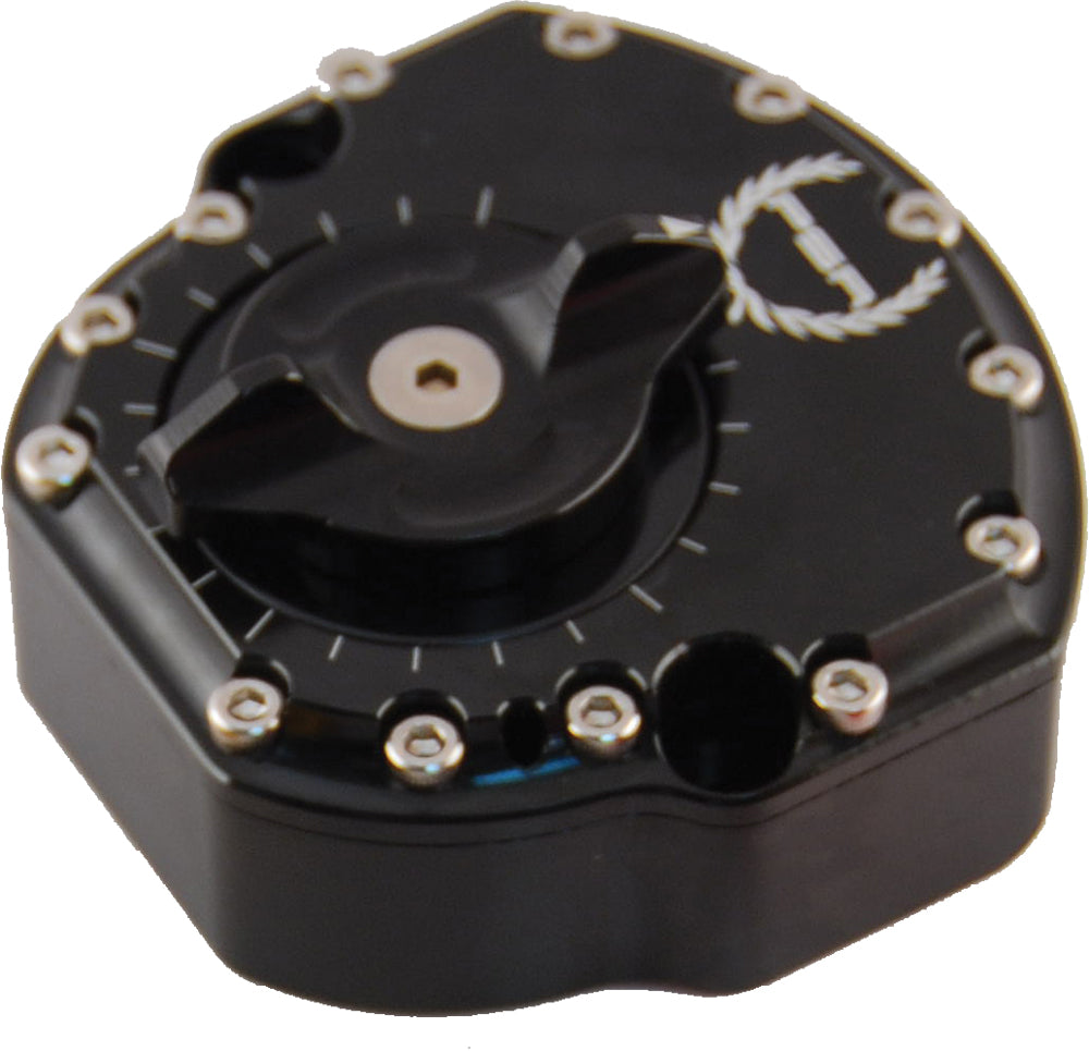 Psr Steering Damper Kit Gunmetal Yam - Black - Street Collection