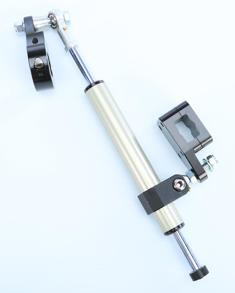 Streamline Steering Damper Std Silver Yfz450r - Black - Atv Performance Products