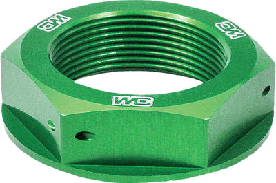 Works Steering Stem Nut (red) - Green - Offroad Collection