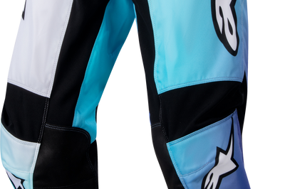 Alpinestars Stella Fluid Pant White/turquoise Sz 34 - White/Turquoise / US 28 - Apparel Collection