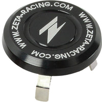 Zeta Stem Cap Titanium - Blue - Offroad Collection