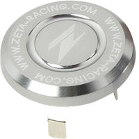 Zeta Stem Cap Titanium - Blue - Offroad Collection