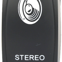 Flip Stereo Accessory Switch Pro Series Backlit - Atv Performance Products