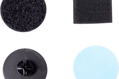 QUICK STRAP Stick On Button Kit Black - Eyewear
