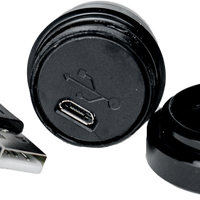 AXIA Stick On Led Dome Light Usb Rechargeable Black - Illumination