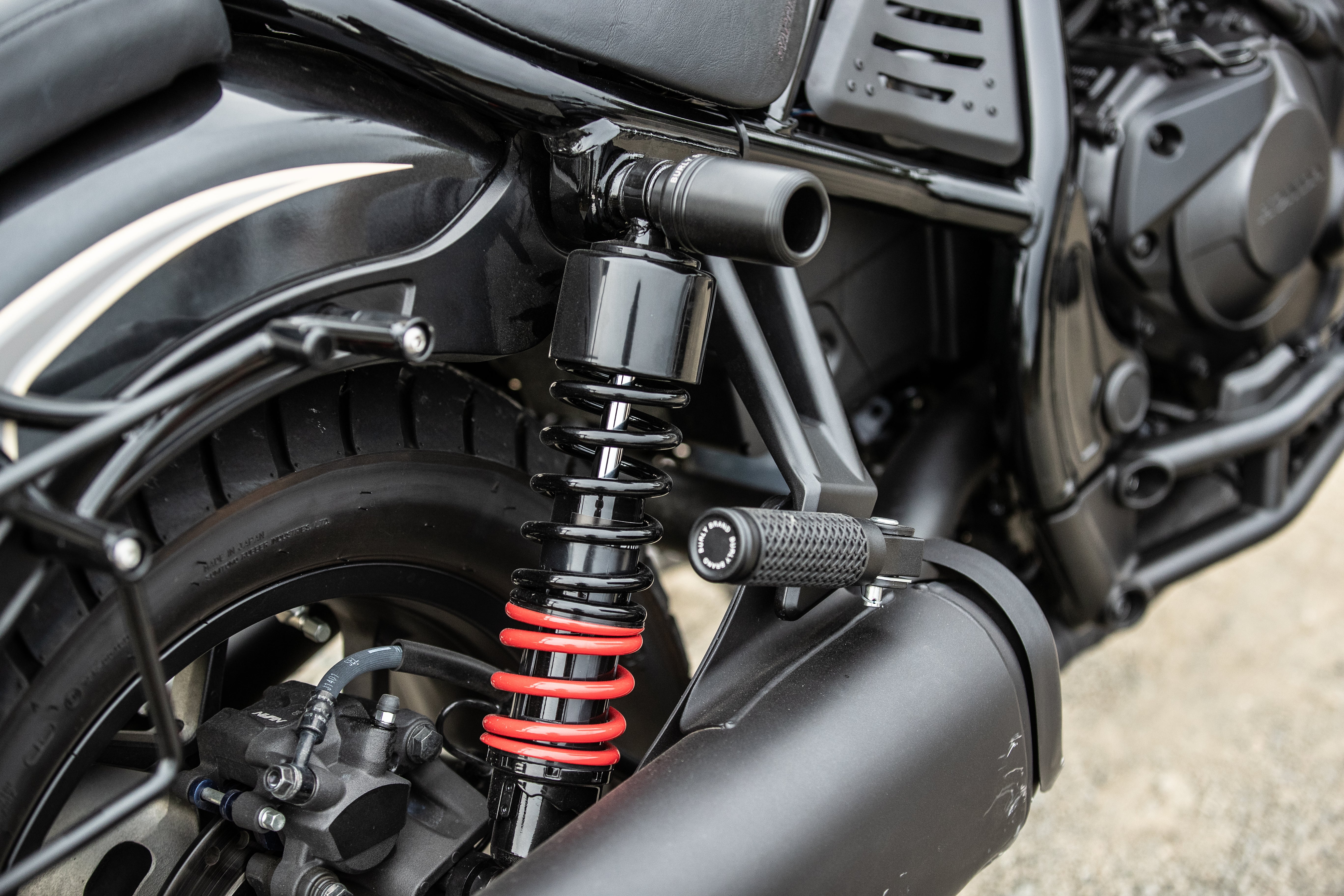 BURLY BRAND Stiletto Shocks 13’’ Black - Suspension