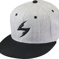 Scorpion Exo Stinger Hat Snapback Grey/black Osfa - Grey/Black / One Size Fits Most - Apparel Collection