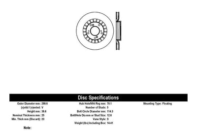 Stoptech StopTech 00-09 S2000 Slotted & Drilled Left Front Rotor - Brakes Rotors Pads