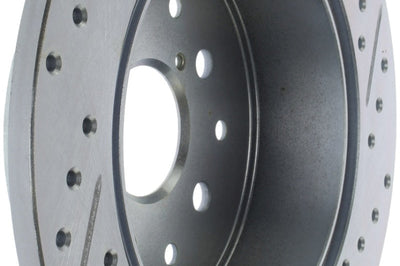 Stoptech StopTech 01-05 Lexus IS300 / 02-10 SC430 Sport Slotted & Drilled Rear Right Brake Rotor - Brakes Rotors Pads