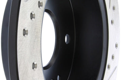 Stoptech StopTech 02-06 Acura RSX Incl. Type S / 97-01 Integra R Slotted & Drilled Right Rear Rotor - Brakes Rotors Pads