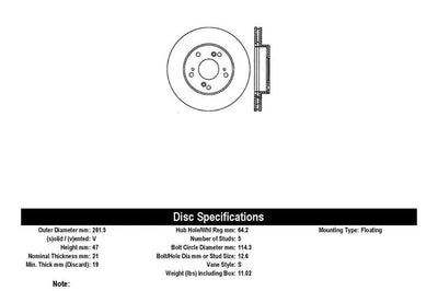 Stoptech StopTech 02-06 Acura RSX Slotted & Drilled Right Front Rotor - Brakes Rotors Pads