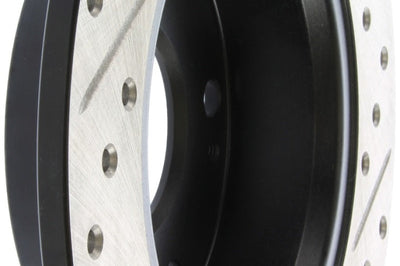 Stoptech StopTech 04-08 Acura TSX / 03-07 Honda Accord SportStop Slotted & Drilled Right Rear Rotor - Brakes Rotors Pads