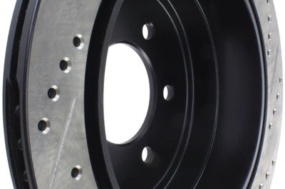 Stoptech StopTech 04-09 Ford F150 / 06-08 Lincoln Mark LT Rear Right Slotted & Drilled Rotor - Brakes Rotors Pads