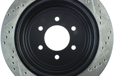 Stoptech StopTech 04-09 Ford F150 / 06-08 Lincoln Mark LT Rear Right Slotted & Drilled Rotor - Brakes Rotors Pads
