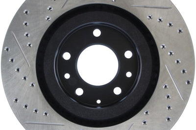 Stoptech StopTech 04-09 Mazda RX-8 Slotted & Drilled Left Front Rotor - Brakes Rotors Pads