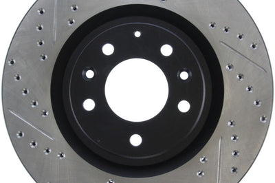 Stoptech StopTech 04-09 Mazda RX-8 Slotted & Drilled Right Front Rotor - Brakes Rotors Pads