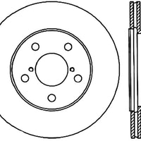 Stoptech StopTech 05-07 Subaru Impreza WRX/STi Slotted & Drilled Right Rear Rotor - Brakes Rotors Pads