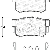 Stoptech StopTech 05-16 Honda CR-V Street Rear Brake Pads - Brakes Rotors &