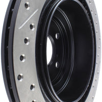 Stoptech StopTech 06-07 Subaru Impreza WRX (Exc STi) Slotted & Drilled Right Rear Rotor - Brakes Rotors Pads