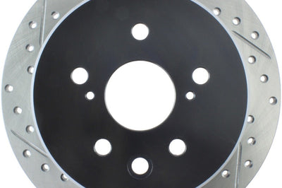Stoptech StopTech 06-10 Lexus IS 250/IS 300/IS 350 SportStop Slotted & Drilled Right Rear Rotor - Brakes Rotors Pads