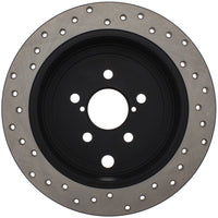 Stoptech StopTech 08-10 WRX Drilled Right Rear Rotor - Brakes Rotors & Pads